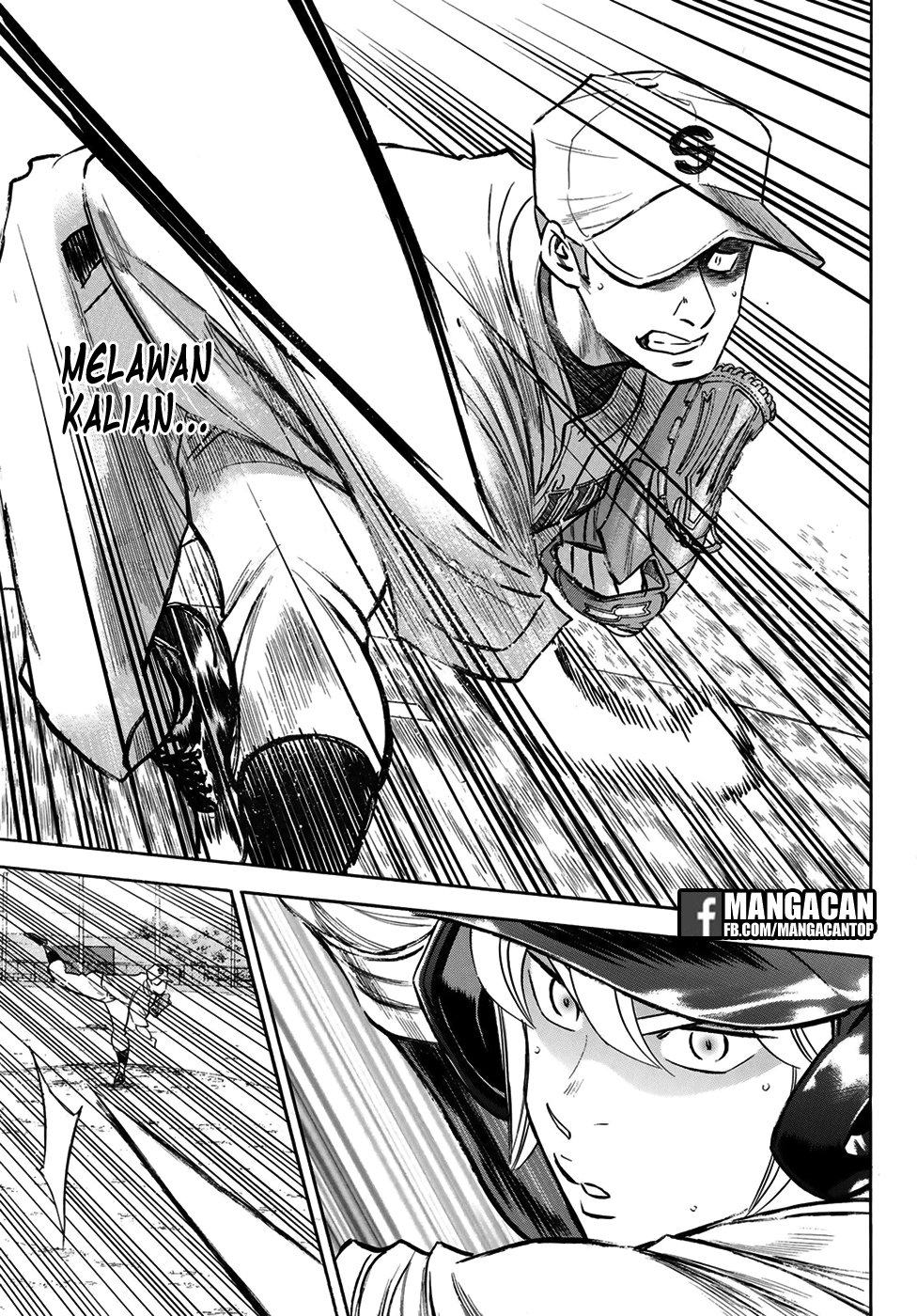 Diamond no Ace Act 2 Bab 124 halaman 19