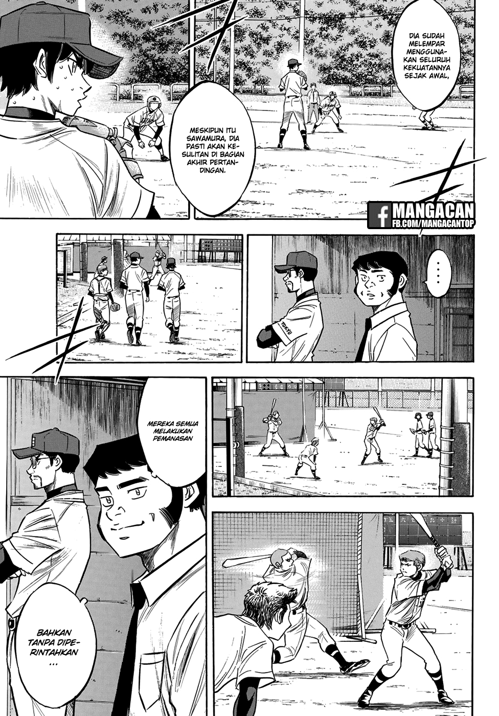 Diamond no Ace Act 2 Bab 125 halaman 3