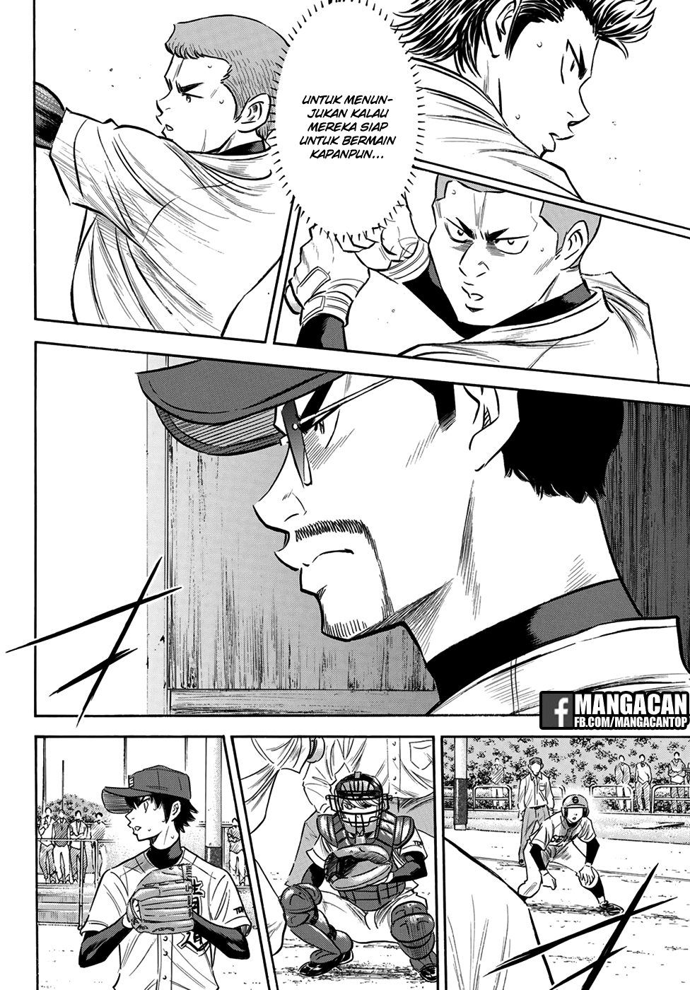 Diamond no Ace Act 2 Bab 125 halaman 4