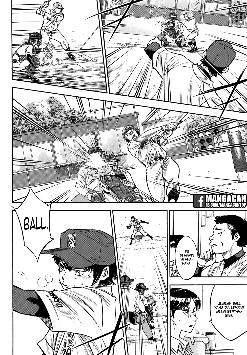 Diamond no Ace Act 2 Bab 125 halaman 12