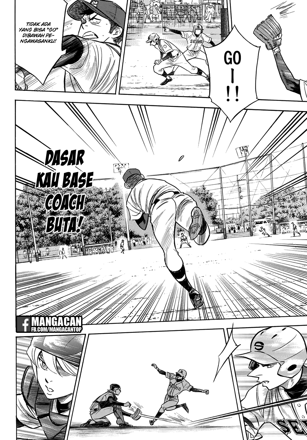 Diamond no Ace Act 2 Bab 125 halaman 18