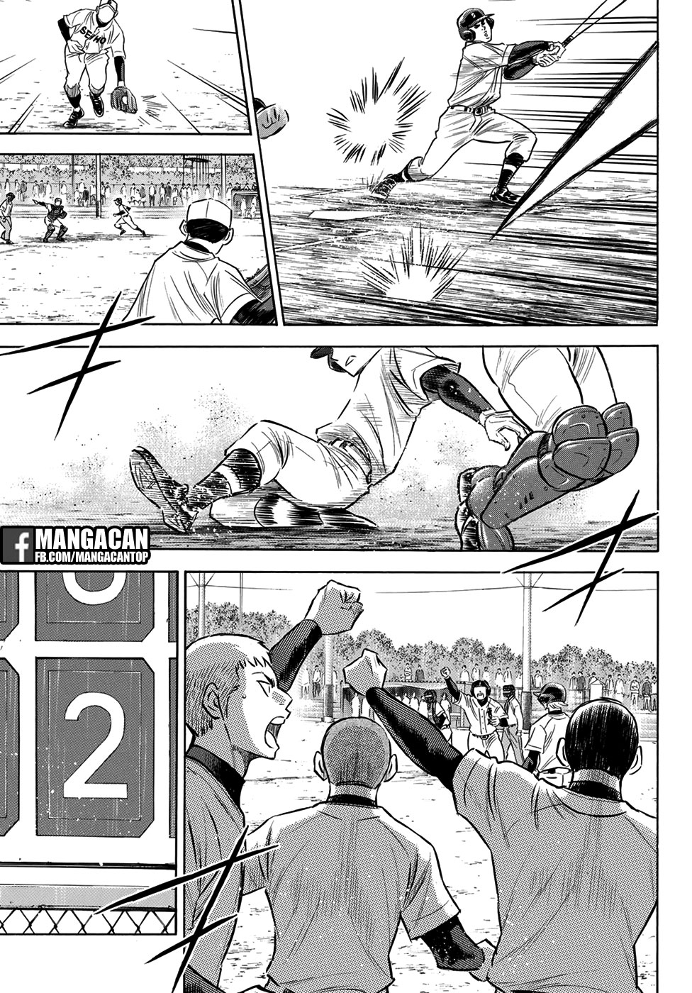 Diamond no Ace Act 2 chapter 126 halaman 8