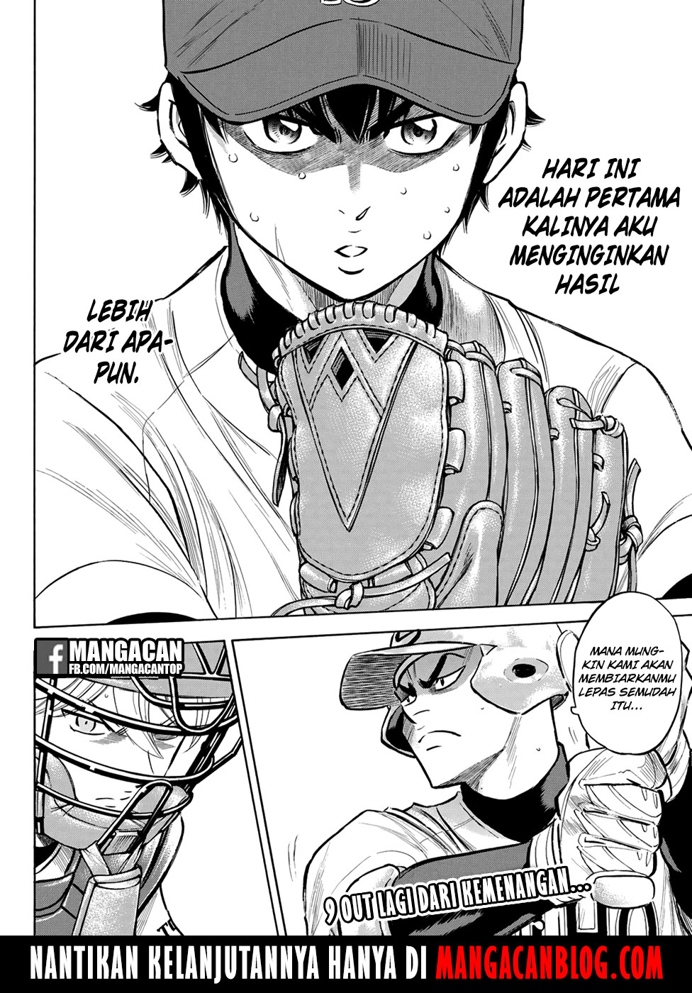 Diamond no Ace Act 2 chapter 126 halaman 19