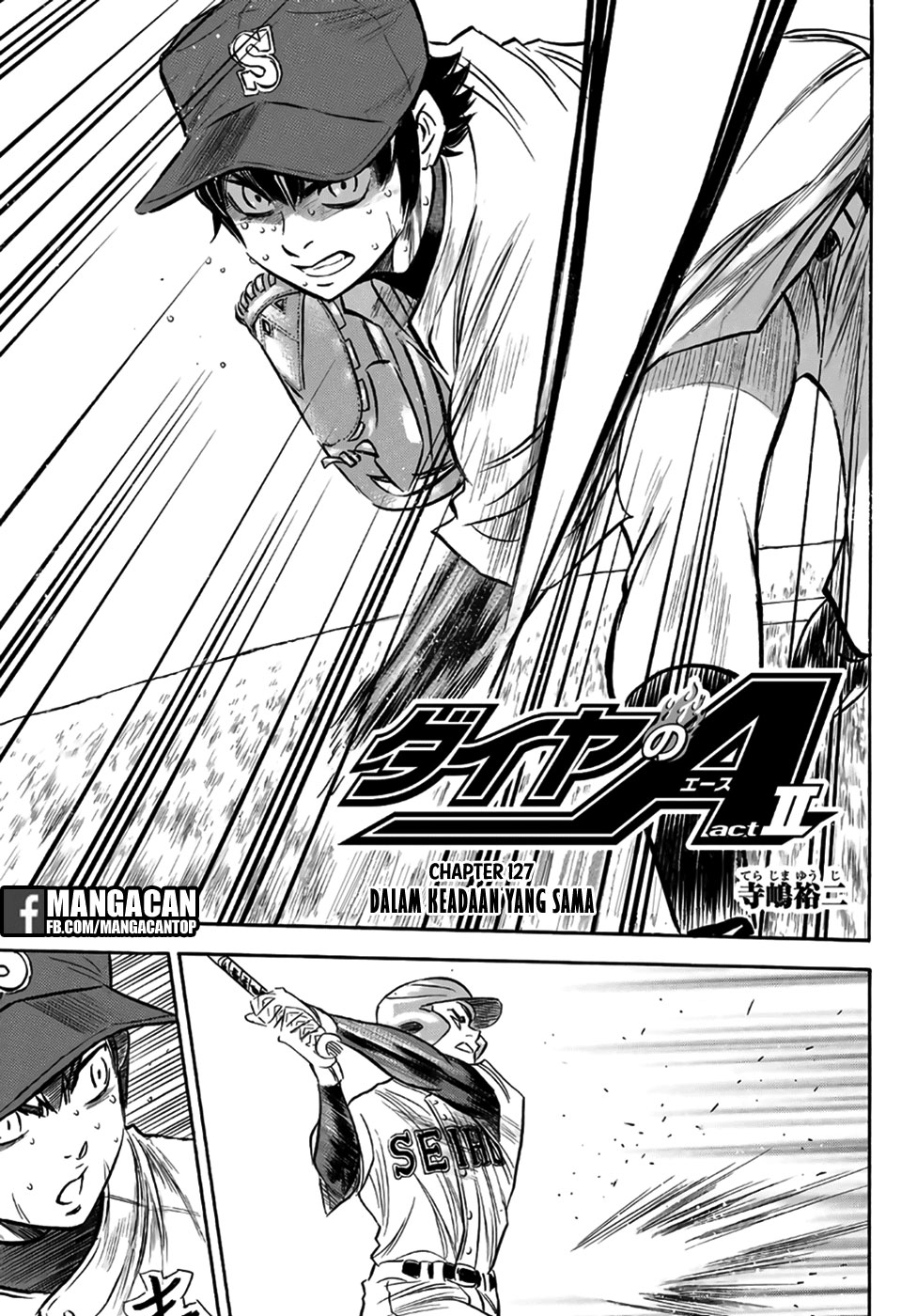 Diamond no Ace Act 2 chapter 127 halaman 3