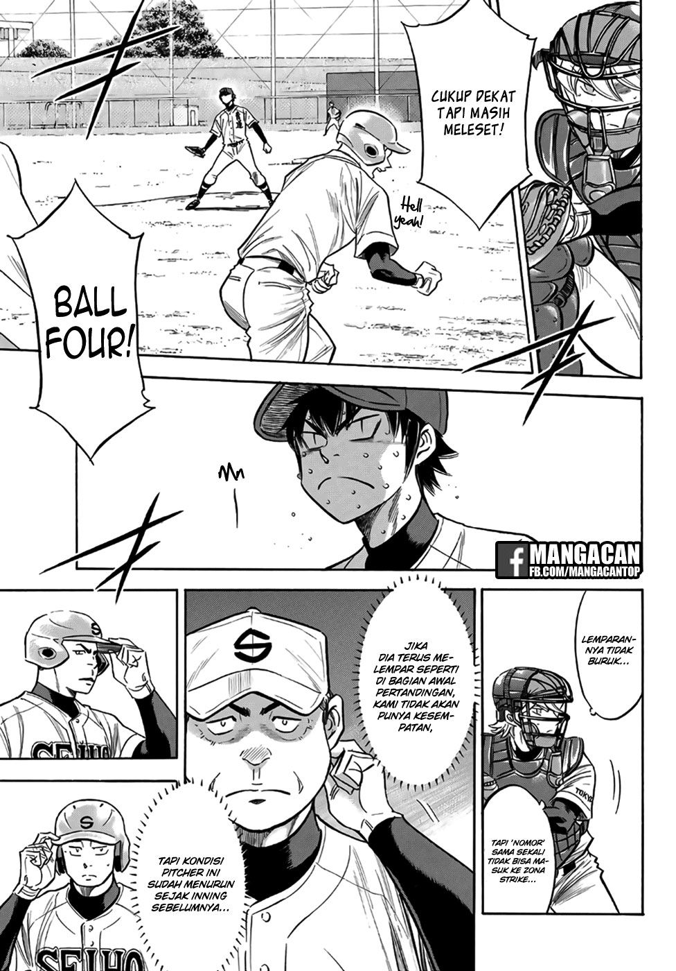 Diamond no Ace Act 2 chapter 127 halaman 7