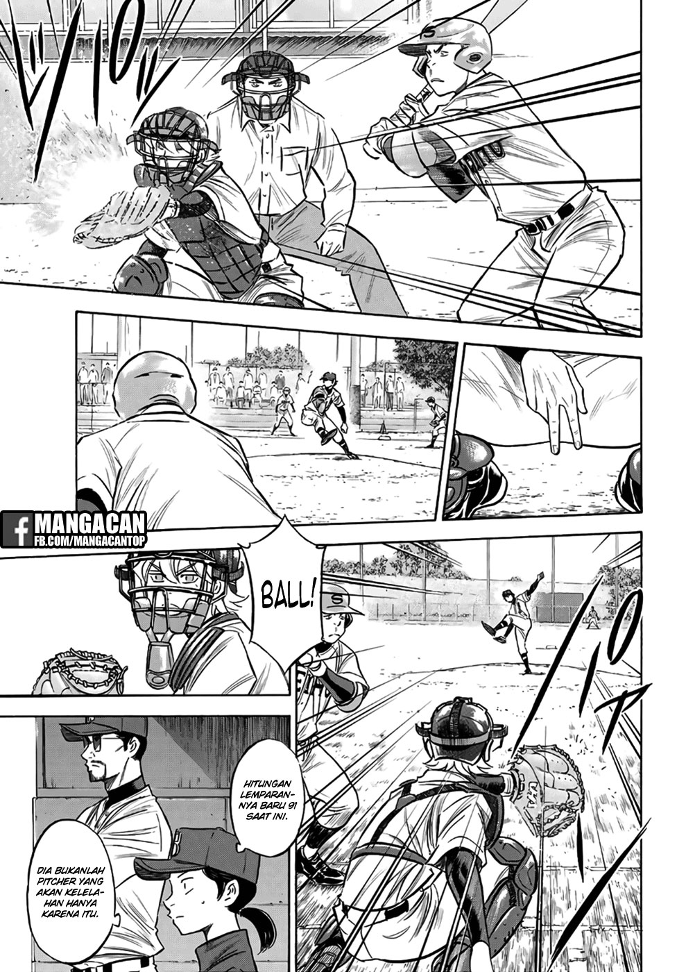 Diamond no Ace Act 2 chapter 127 halaman 9