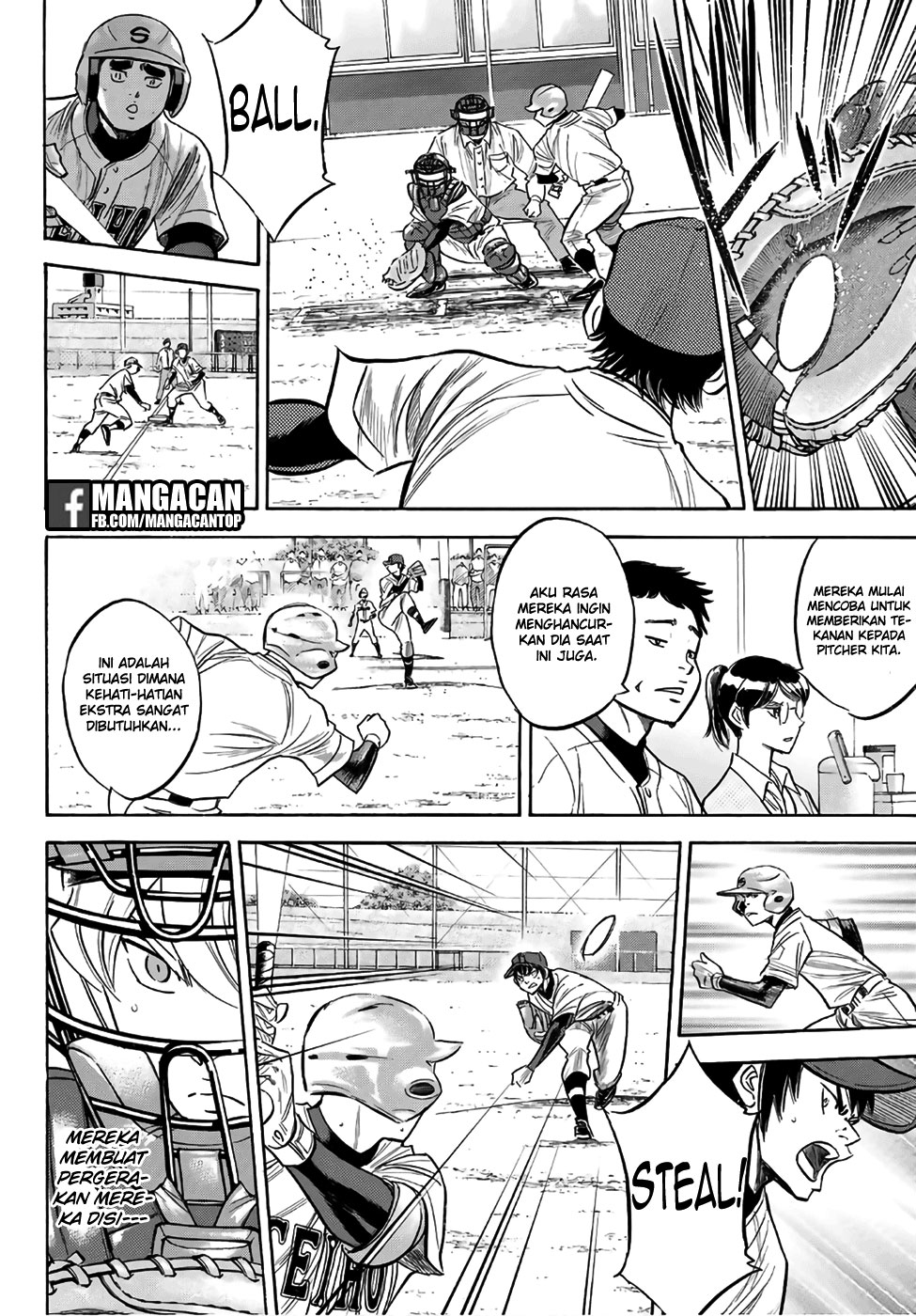 Diamond no Ace Act 2 chapter 127 halaman 14