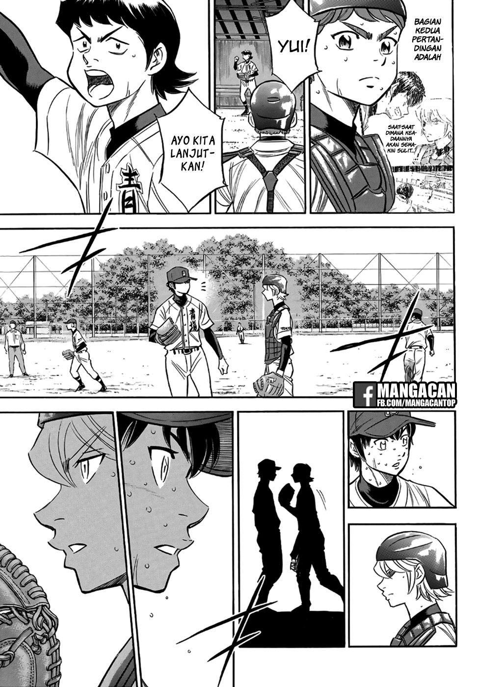 Diamond no Ace Act 2 chapter 127 halaman 19
