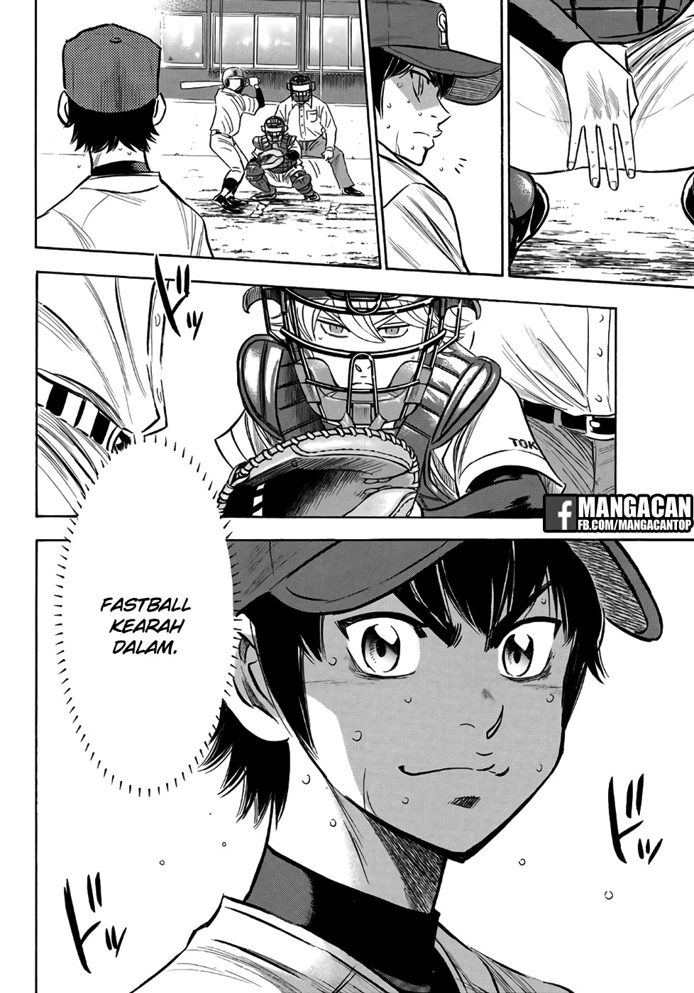 Diamond no Ace Act 2 Bab 128 halaman 2