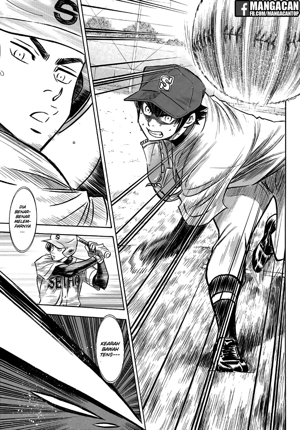 Diamond no Ace Act 2 Bab 128 halaman 7