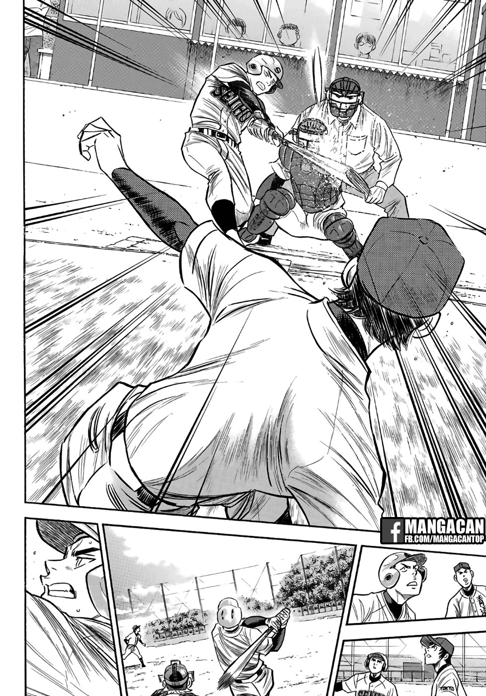 Diamond no Ace Act 2 Bab 128 halaman 8