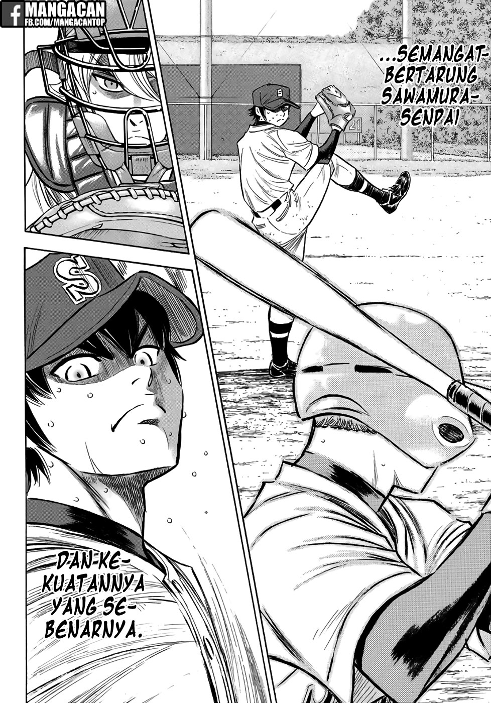 Diamond no Ace Act 2 Bab 128 halaman 14
