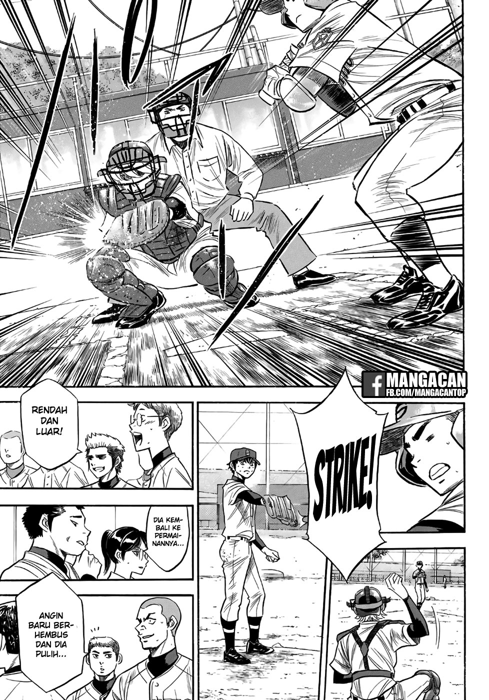 Diamond no Ace Act 2 Bab 128 halaman 15
