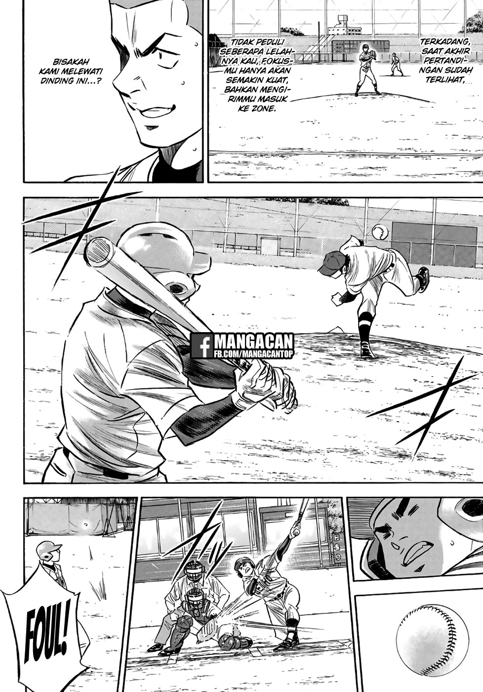 Diamond no Ace Act 2 Bab 128 halaman 16