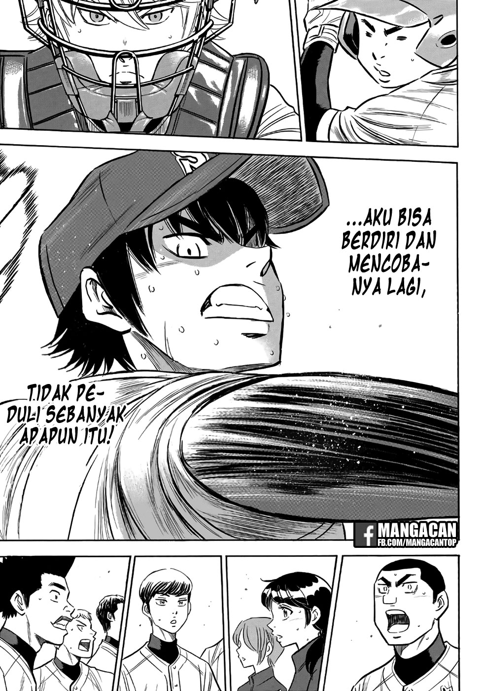 Diamond no Ace Act 2 Bab 128 halaman 21