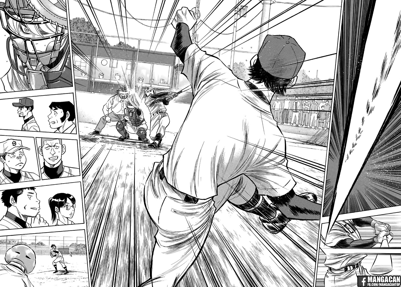 Diamond no Ace Act 2 Bab 128 halaman 22