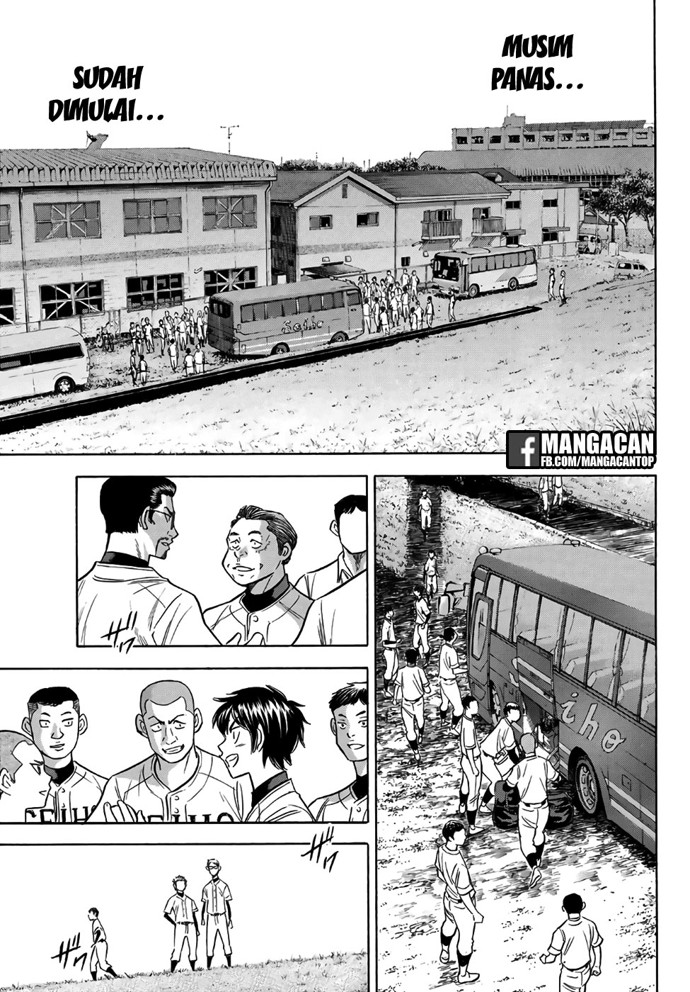 Diamond no Ace Act 2 Bab 130 halaman 9