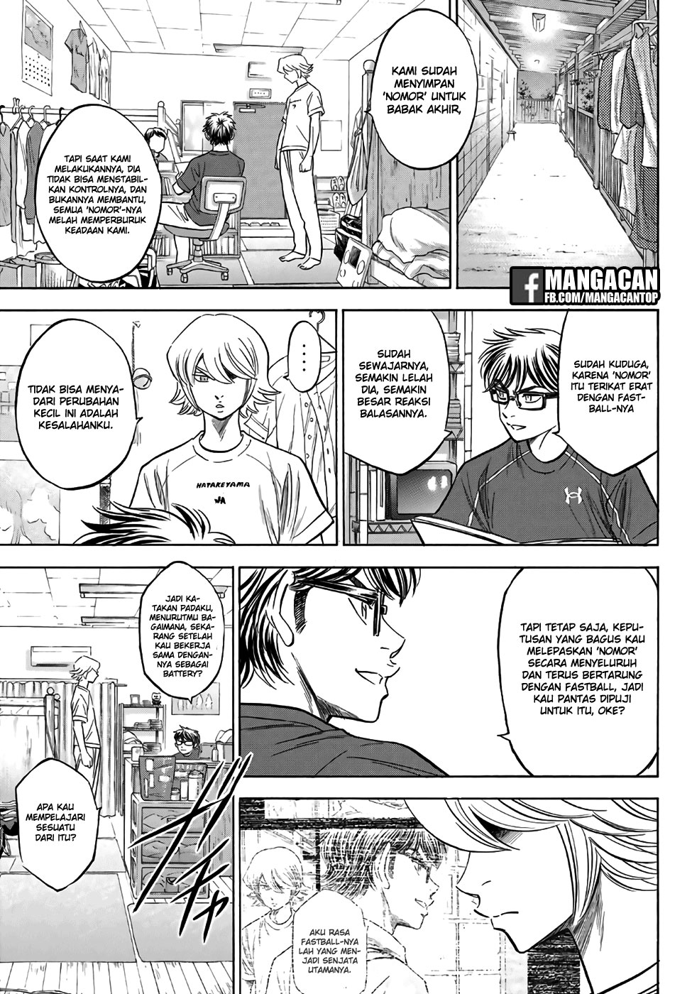 Diamond no Ace Act 2 Bab 131 halaman 11