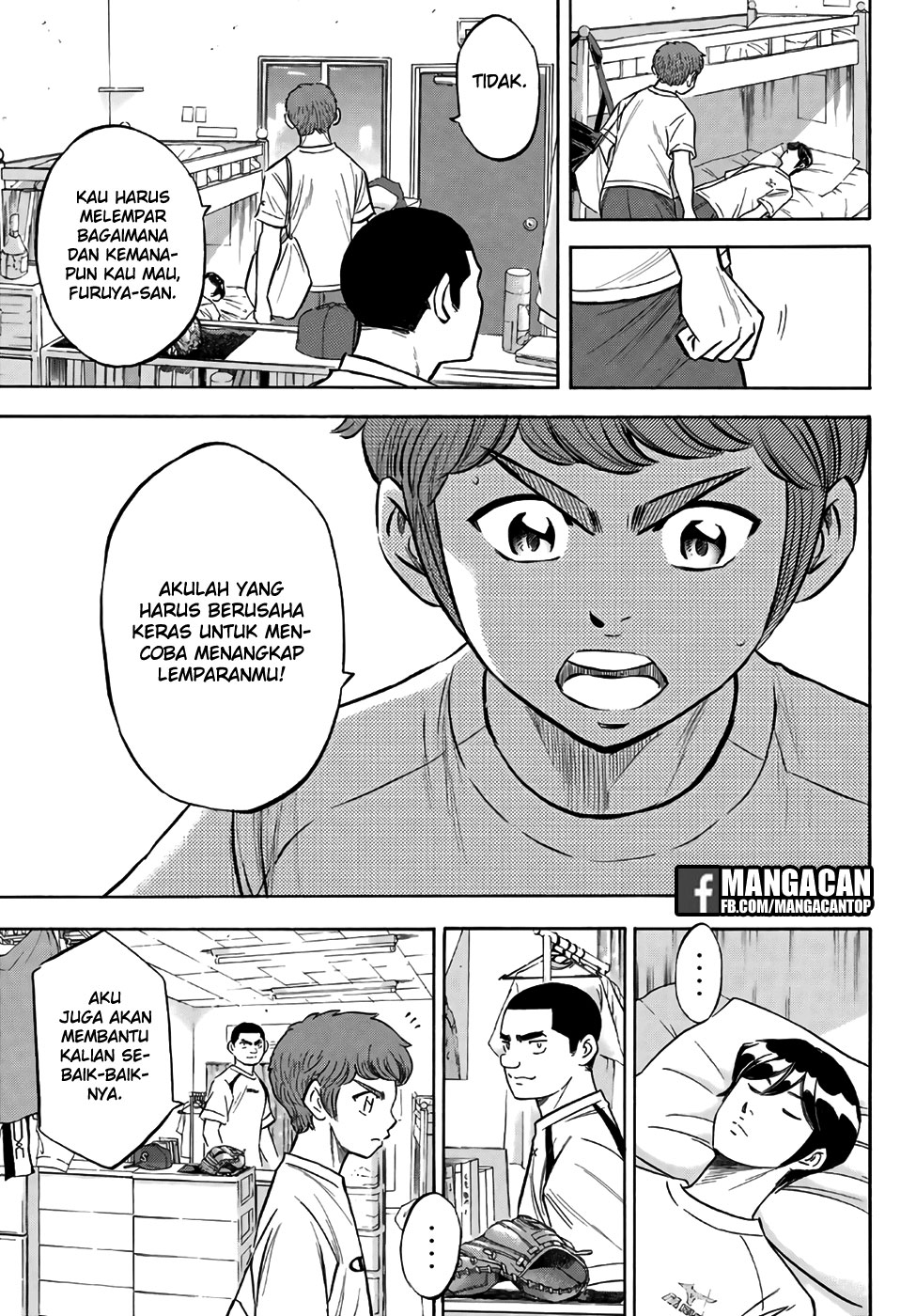 Diamond no Ace Act 2 Bab 131 halaman 19