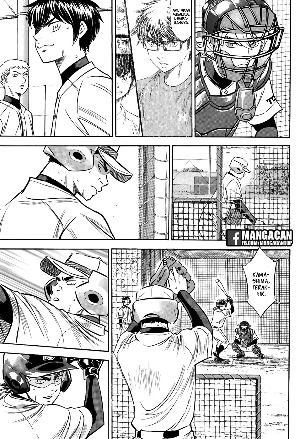 Diamond no Ace Act 2 chapter 132 halaman 11