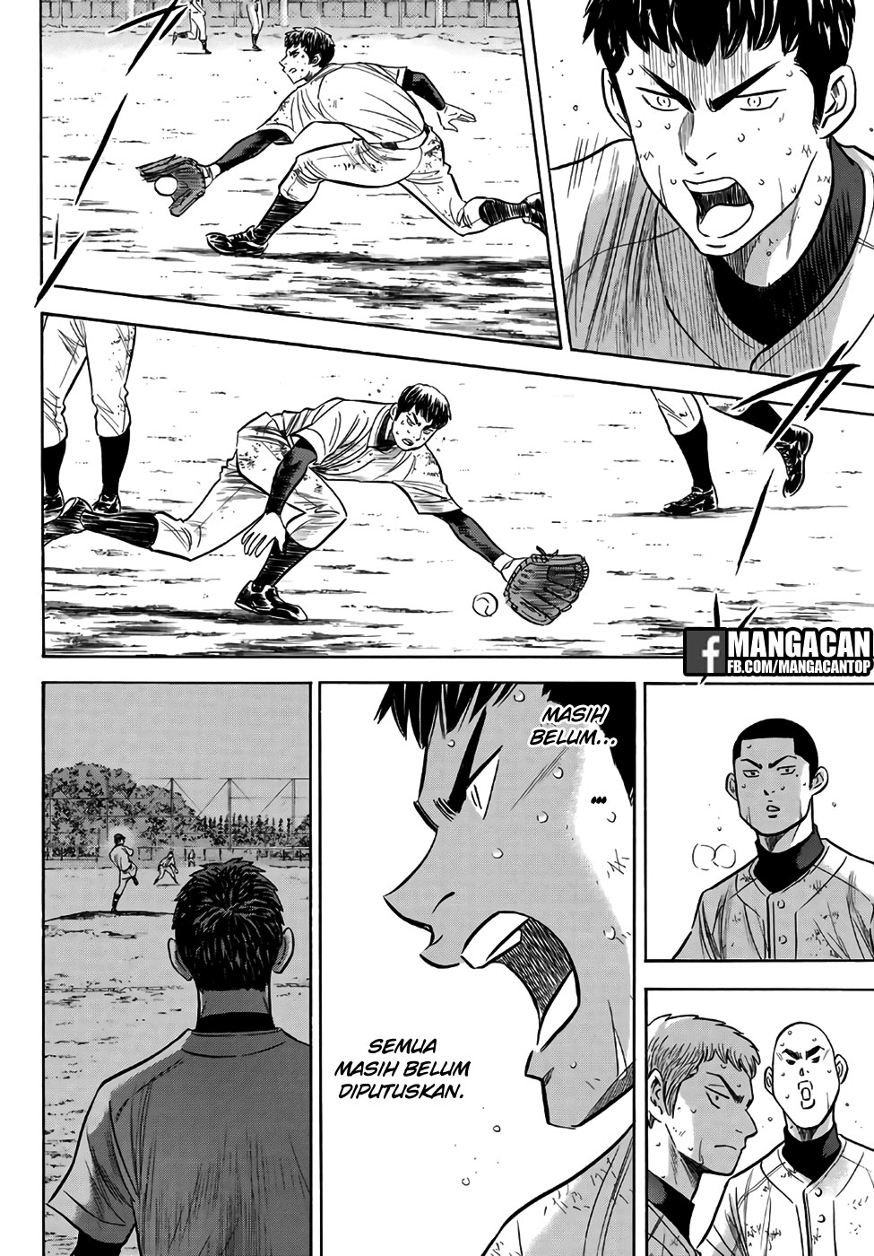 Diamond no Ace Act 2 chapter 132 halaman 14