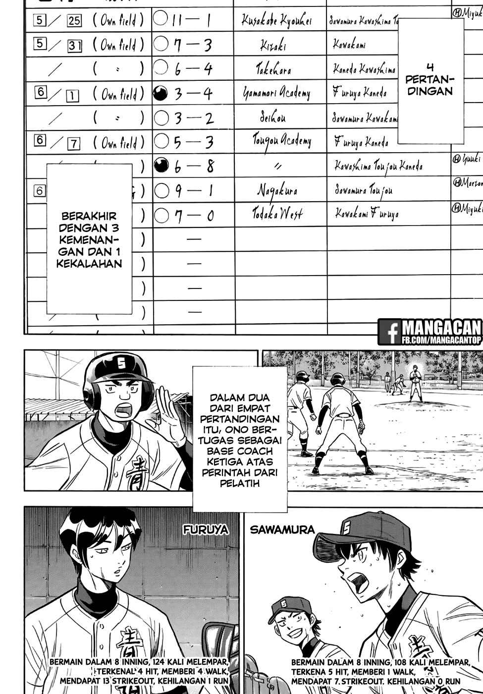 Diamond no Ace Act 2 chapter 132 halaman 18