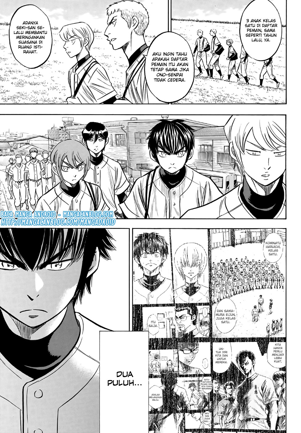 Diamond no Ace Act 2 Bab 133 halaman 15