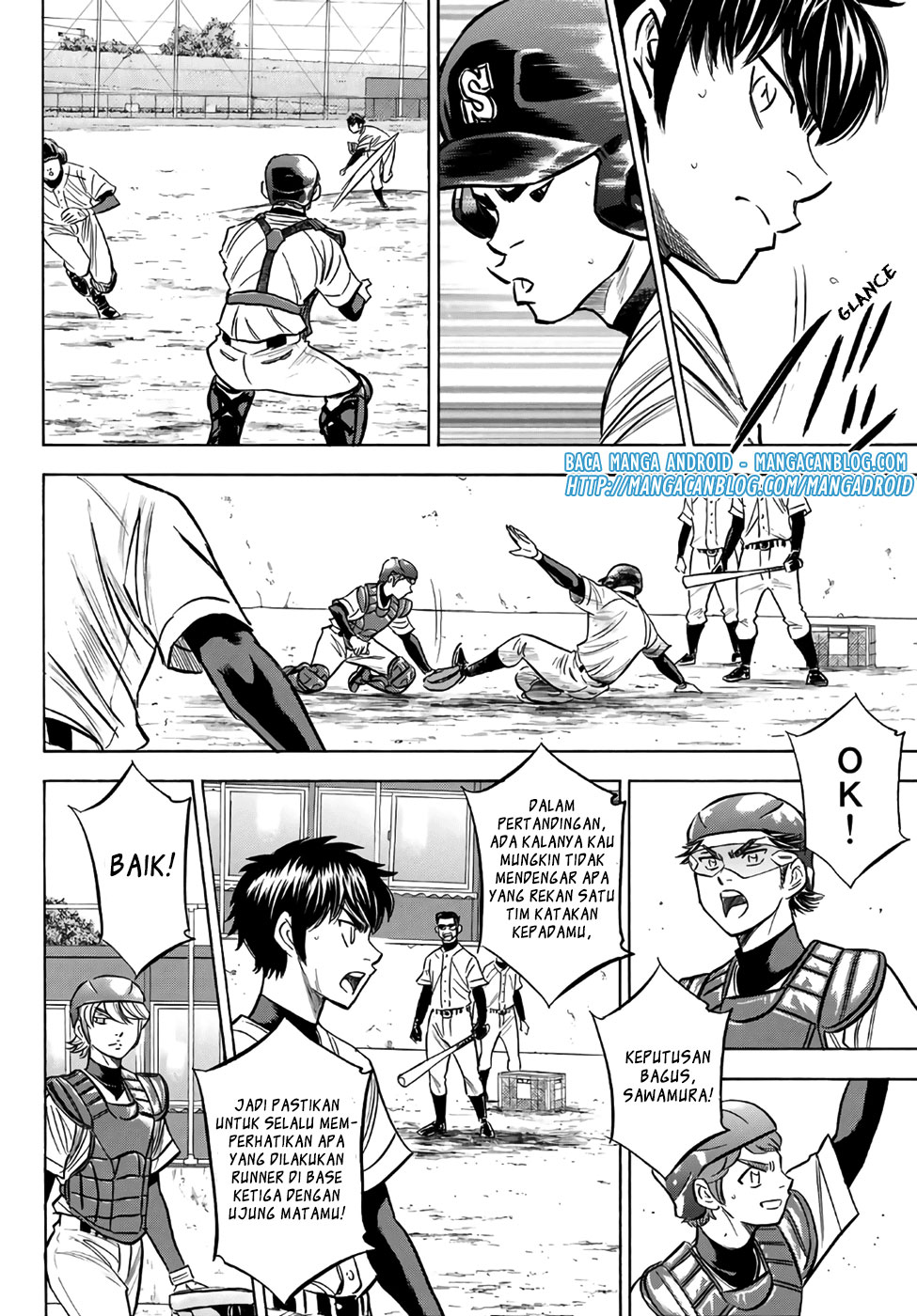 Diamond no Ace Act 2 chapter 134 halaman 12