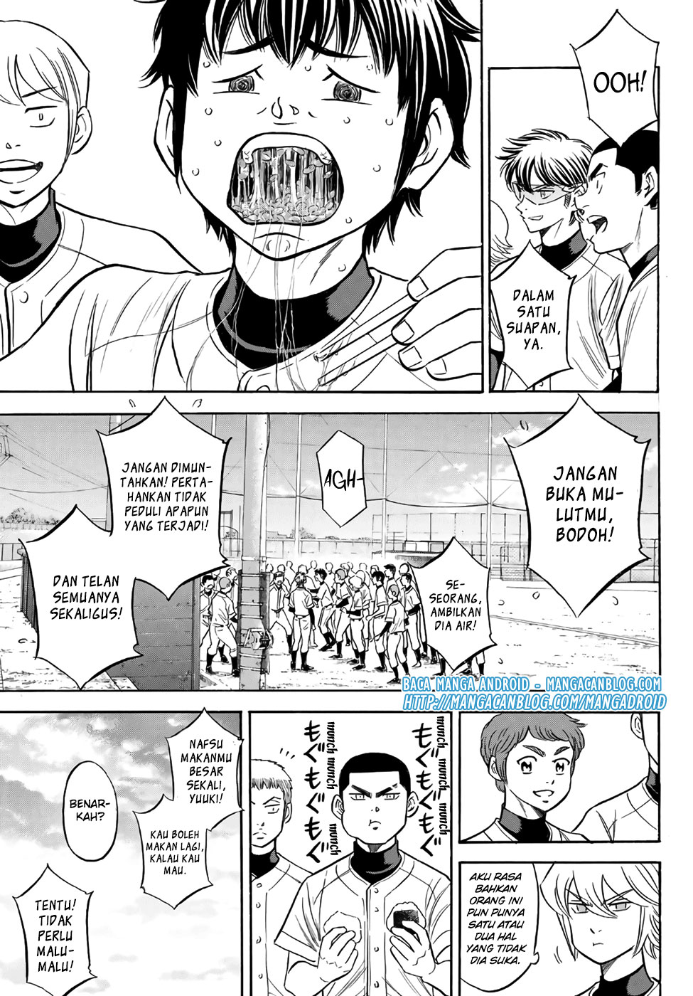 Diamond no Ace Act 2 chapter 134 halaman 17