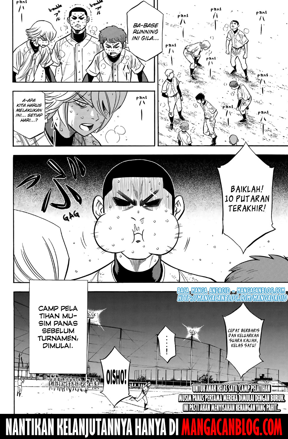 Diamond no Ace Act 2 chapter 134 halaman 20