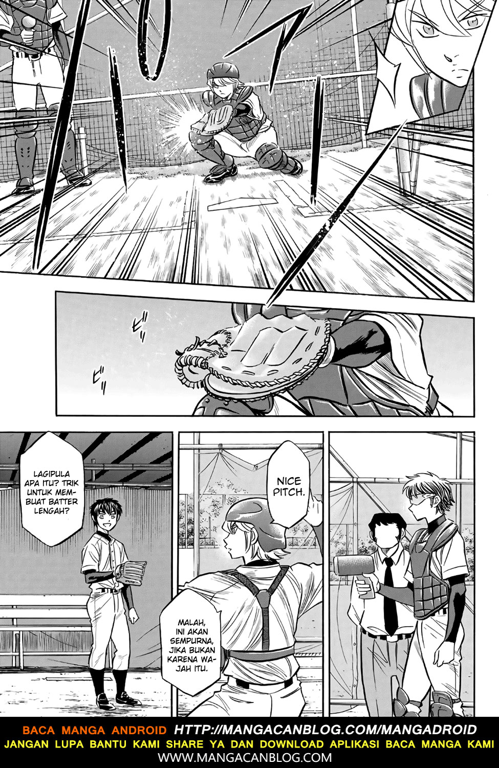 Diamond no Ace Act 2 chapter 135 halaman 8