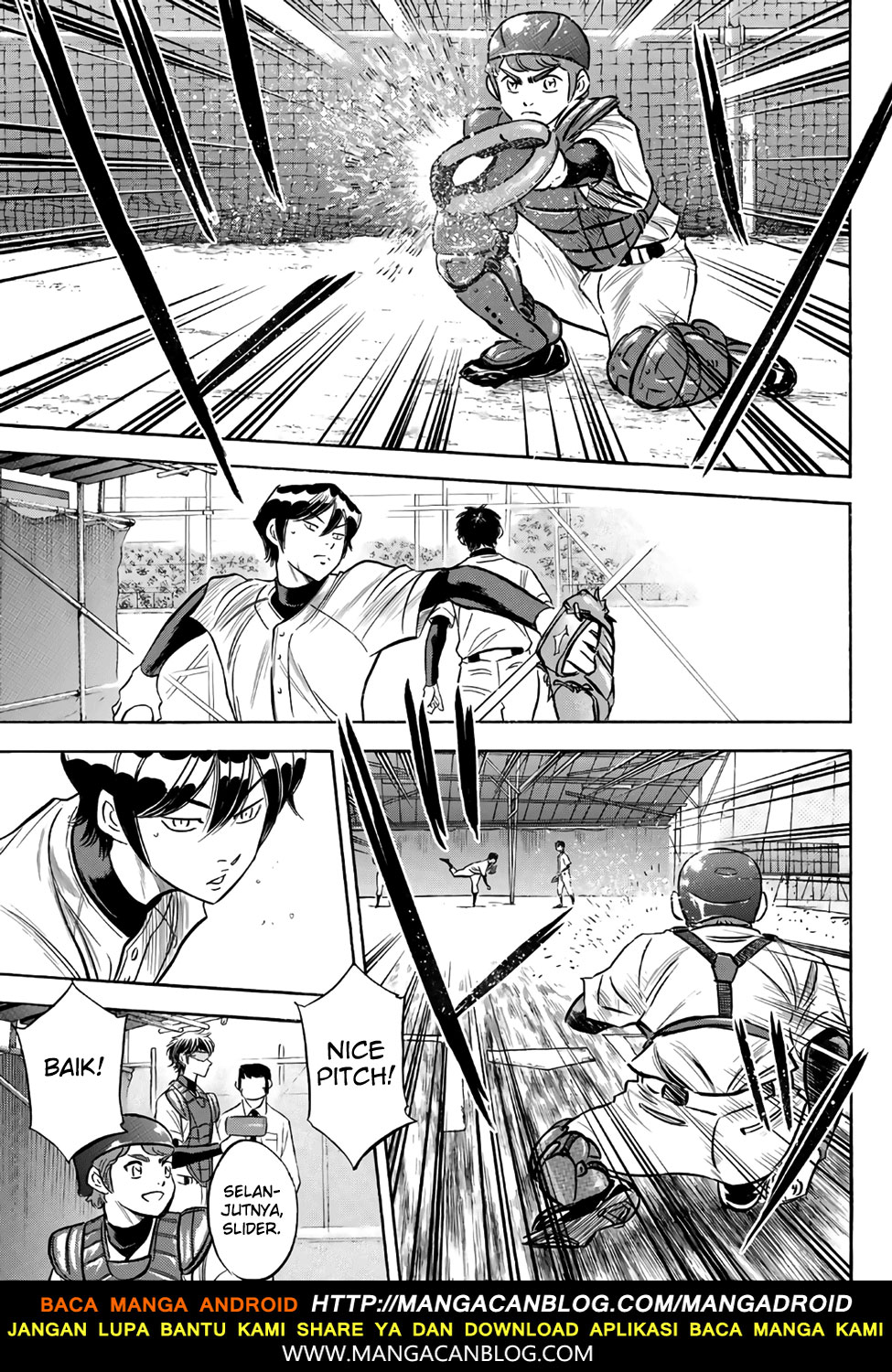 Diamond no Ace Act 2 chapter 135 halaman 9