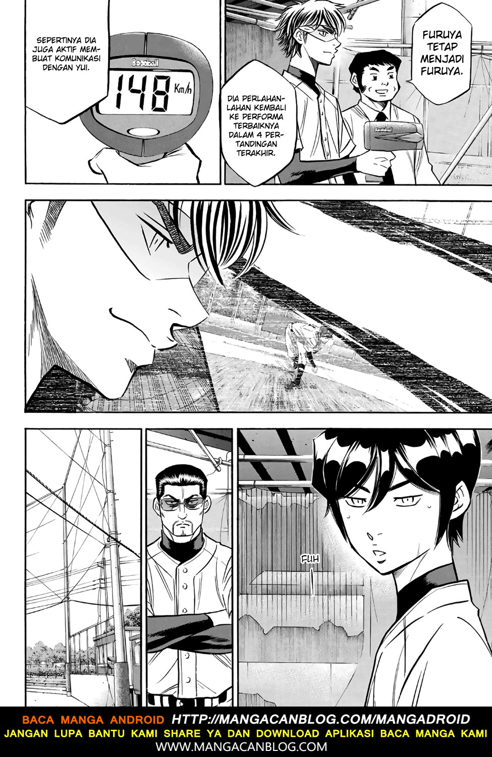 Diamond no Ace Act 2 chapter 135 halaman 10