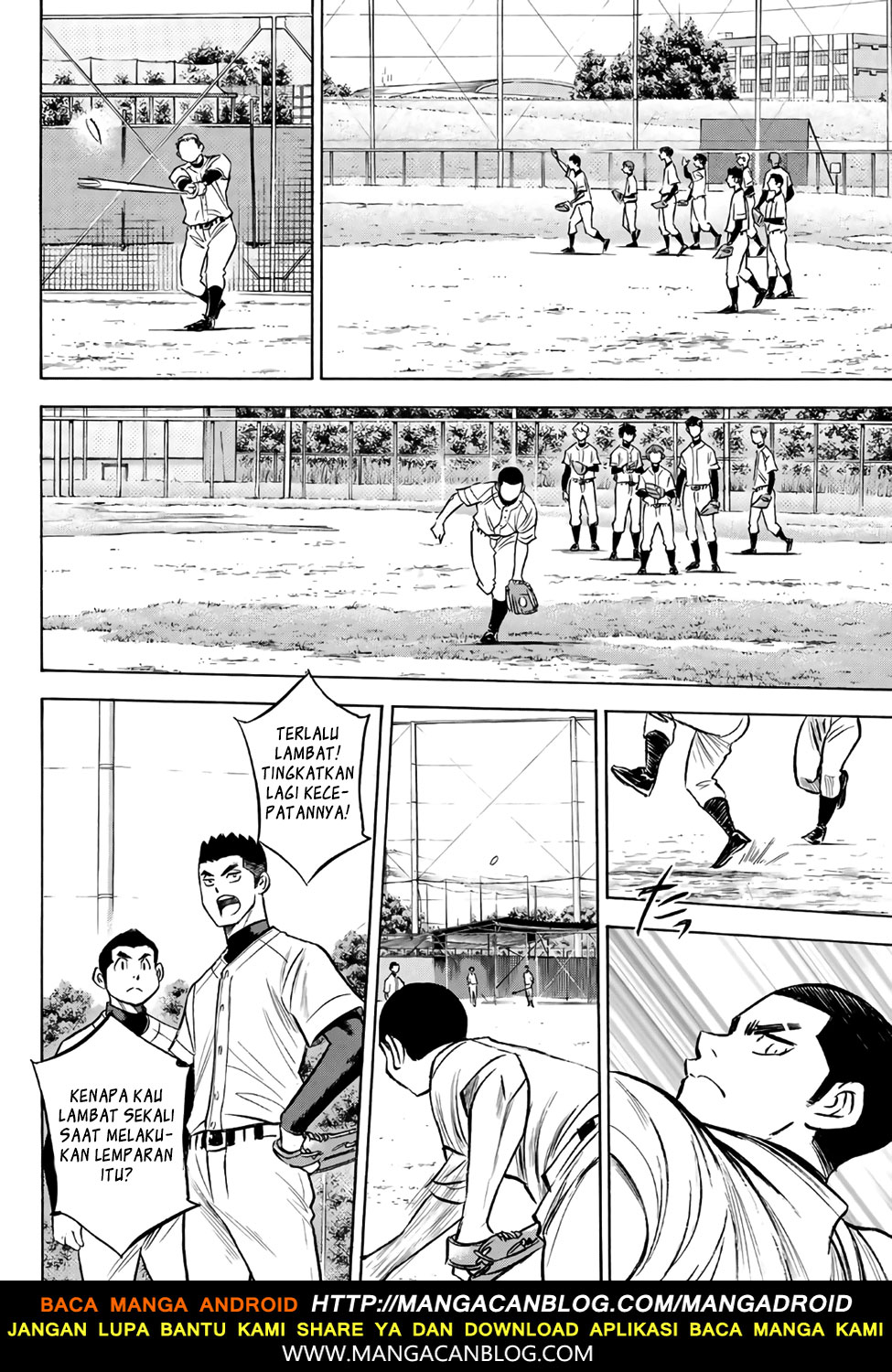 Diamond no Ace Act 2 chapter 135 halaman 12