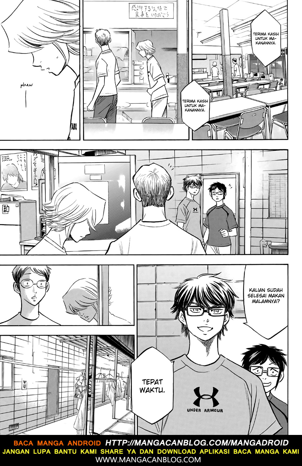 Diamond no Ace Act 2 Bab 136 halaman 5