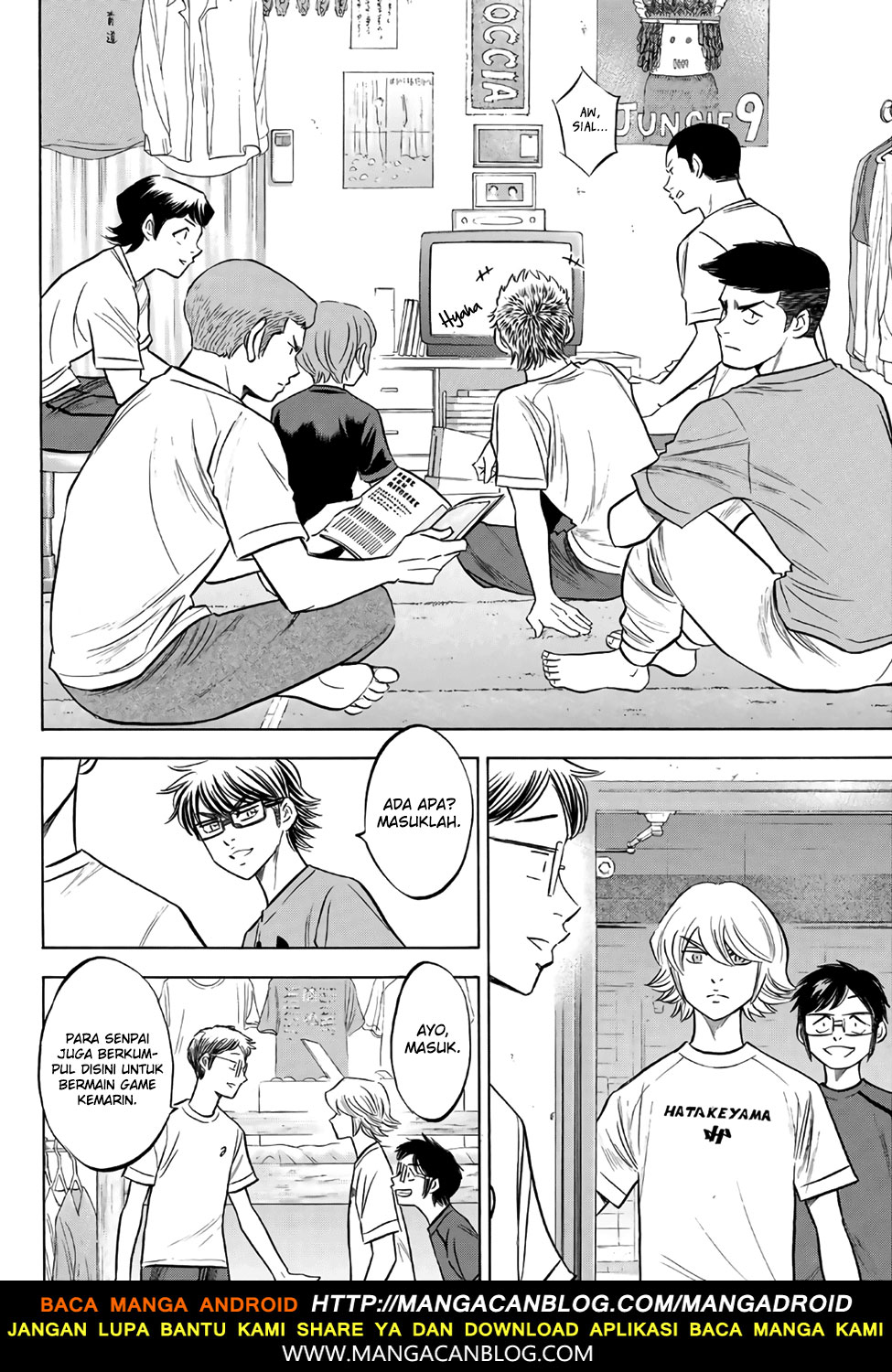 Diamond no Ace Act 2 Bab 136 halaman 6