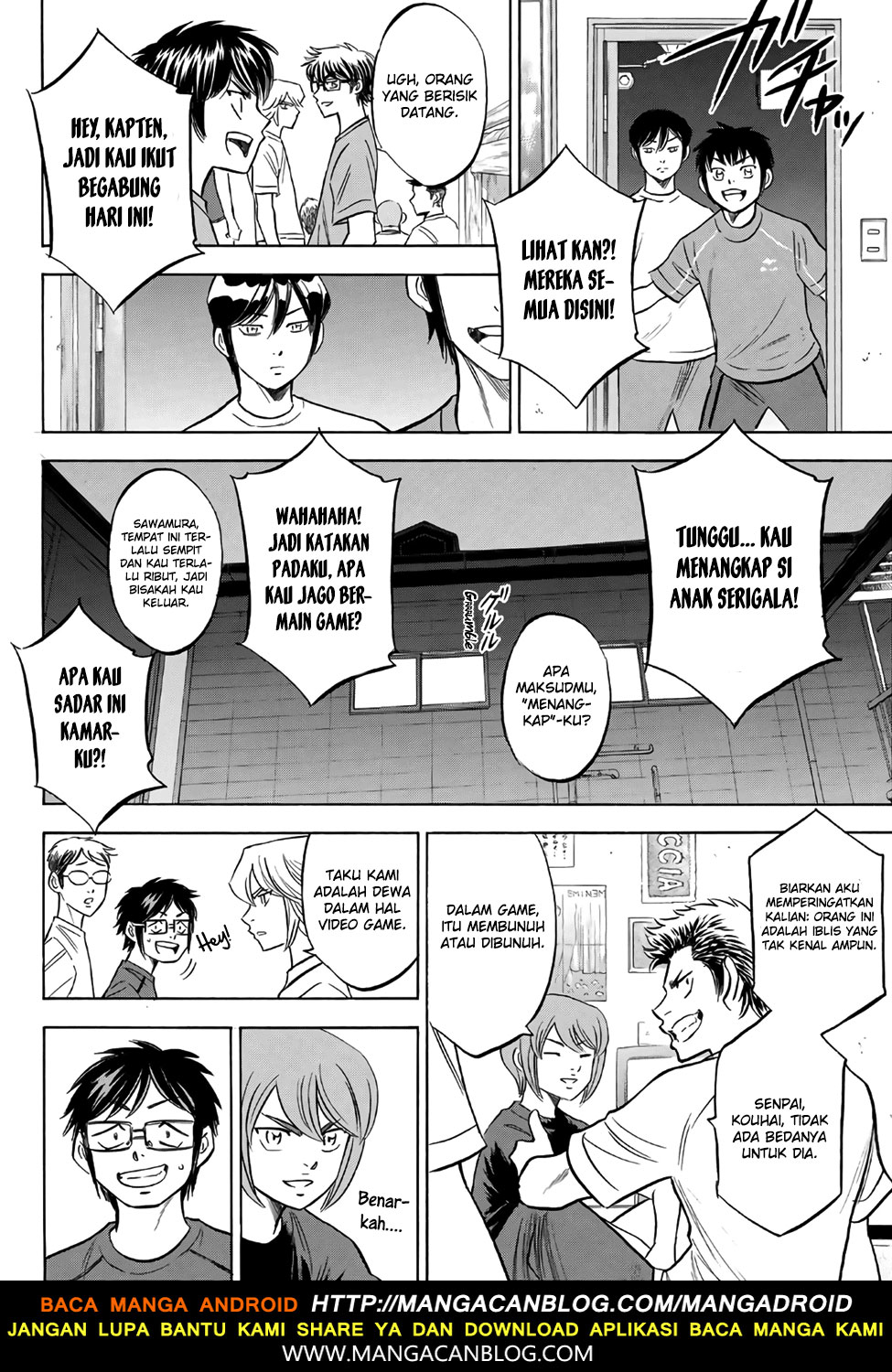 Diamond no Ace Act 2 Bab 136 halaman 8