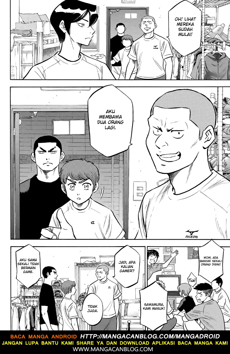 Diamond no Ace Act 2 Bab 136 halaman 10
