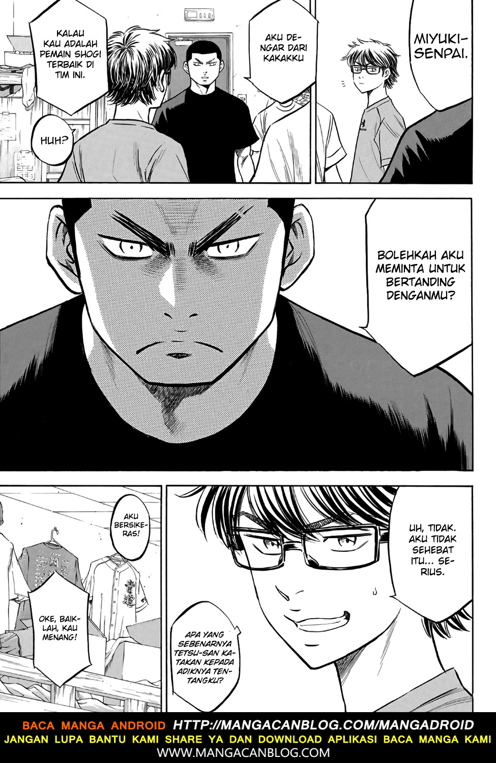 Diamond no Ace Act 2 Bab 136 halaman 11