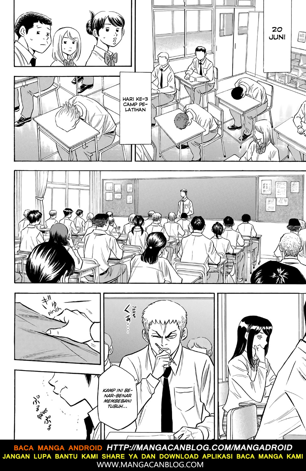 Diamond no Ace Act 2 Bab 136 halaman 14
