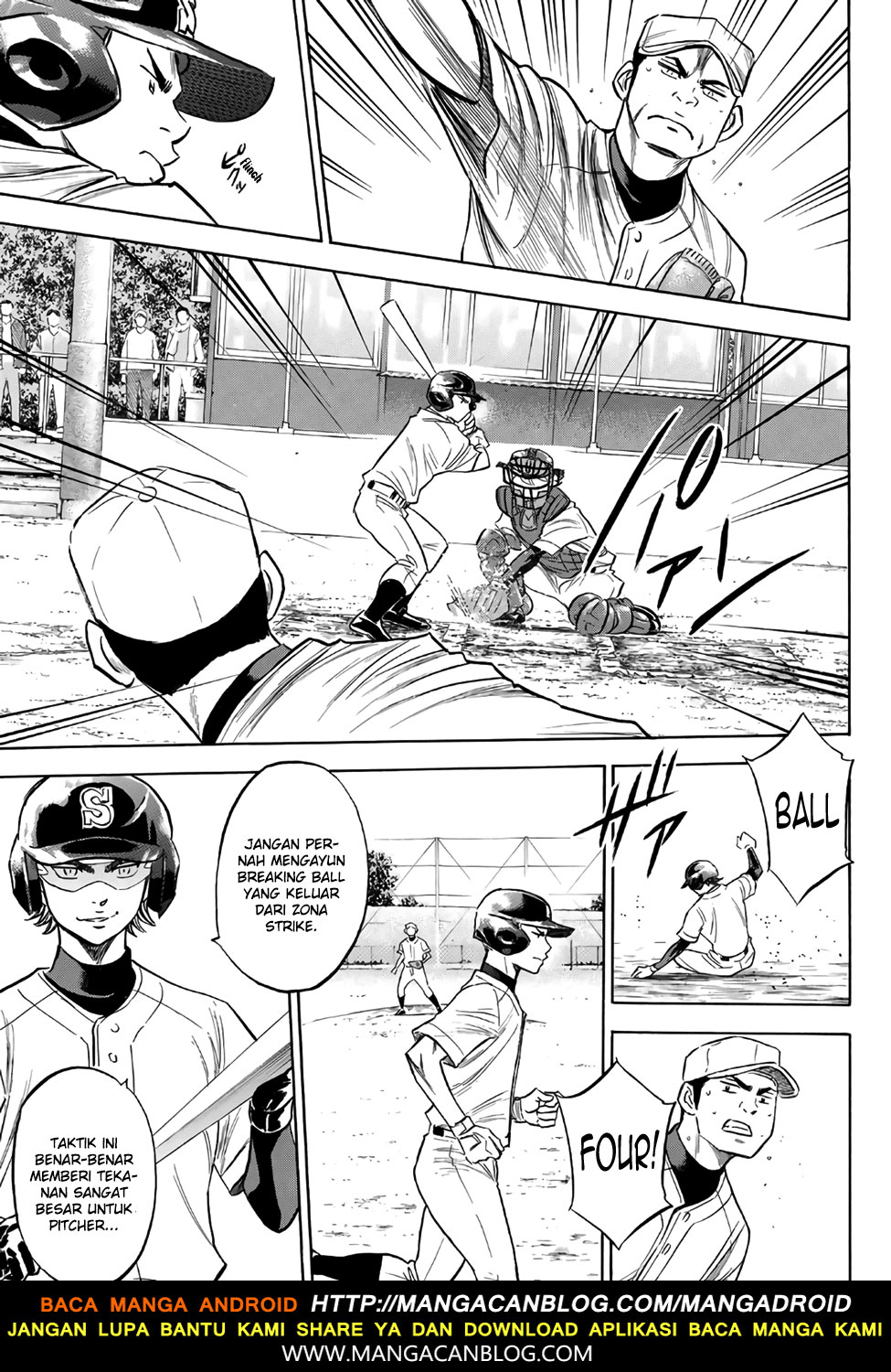 Diamond no Ace Act 2 Bab 137 halaman 3