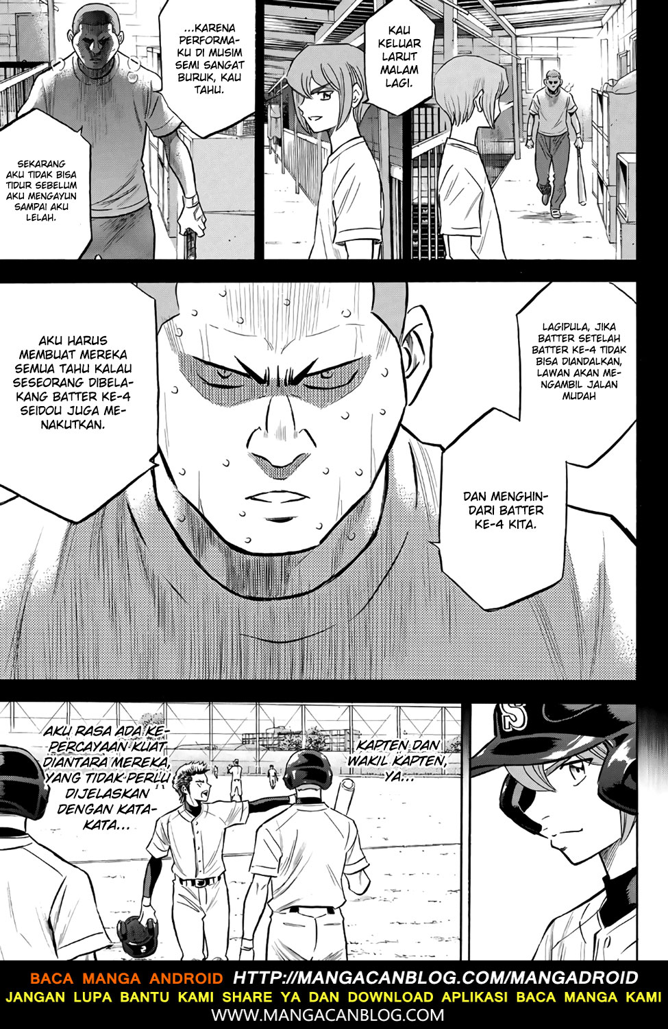 Diamond no Ace Act 2 Bab 137 halaman 9