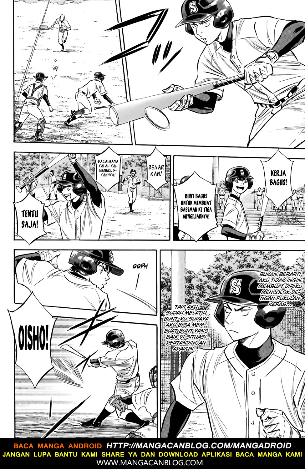 Diamond no Ace Act 2 Bab 137 halaman 10