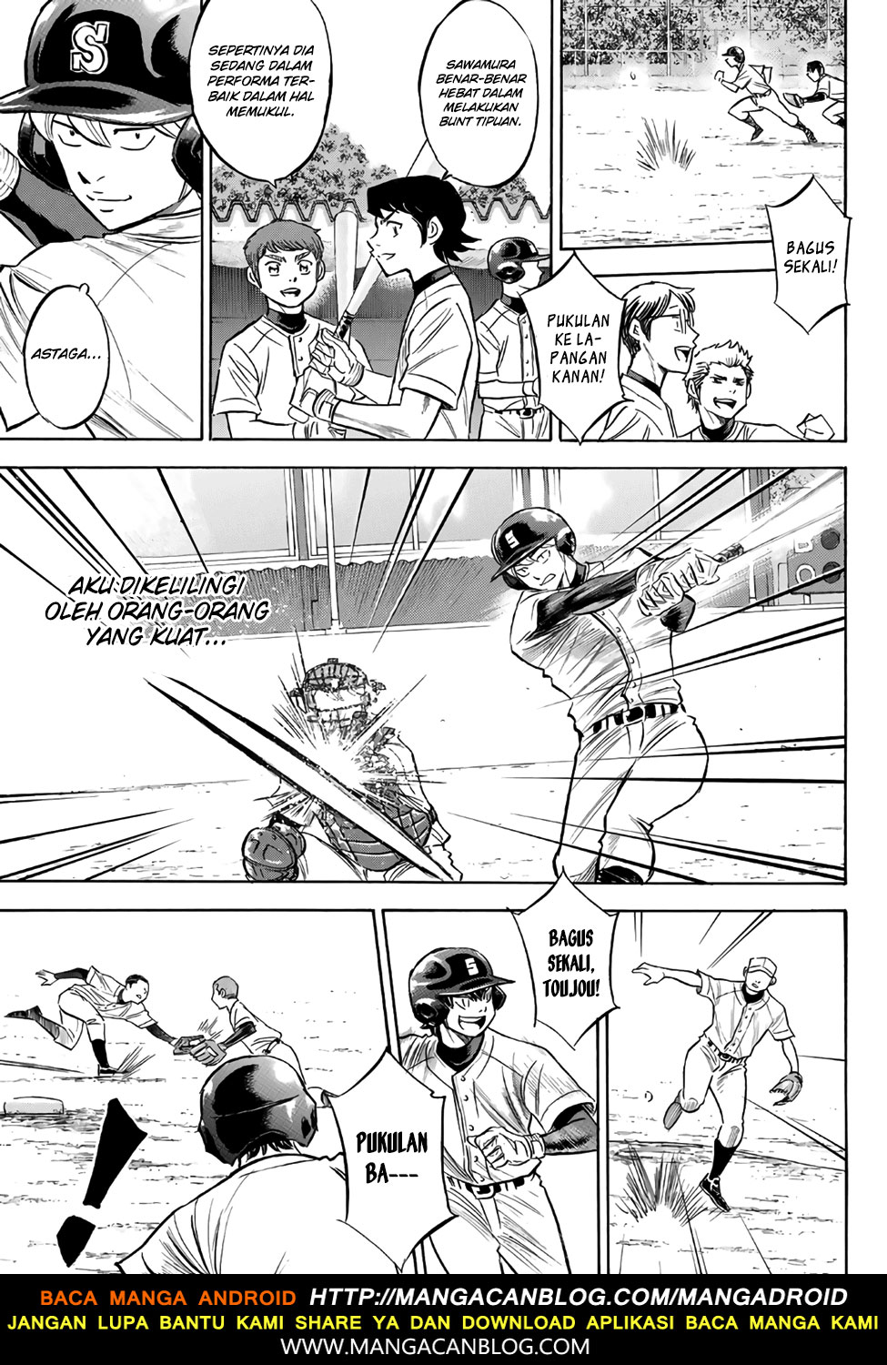 Diamond no Ace Act 2 Bab 137 halaman 11