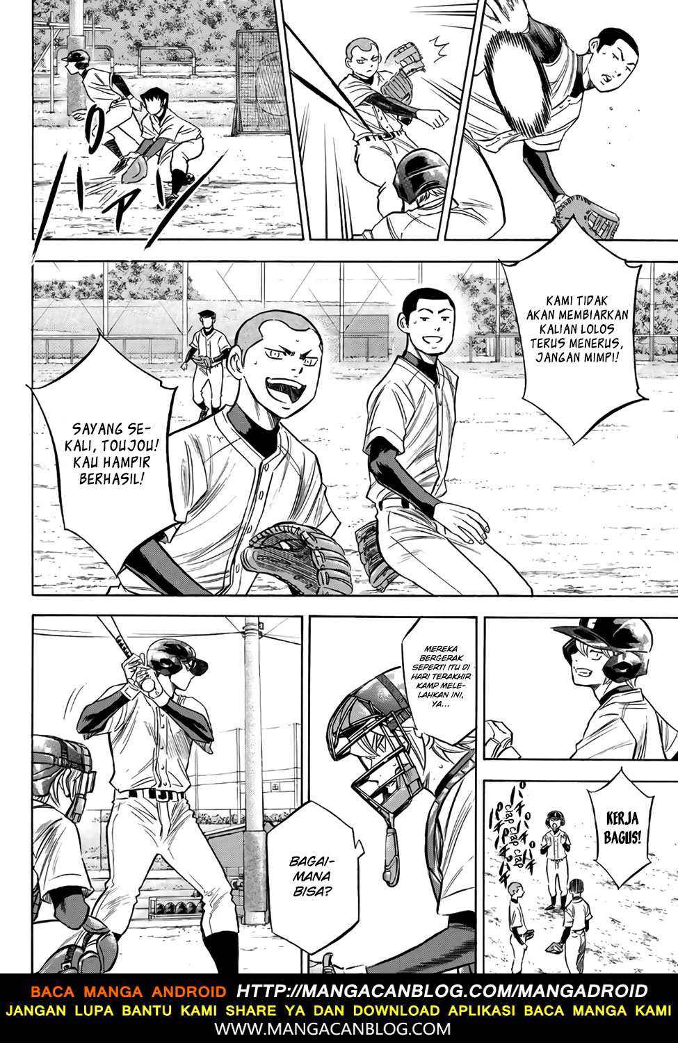 Diamond no Ace Act 2 Bab 137 halaman 12