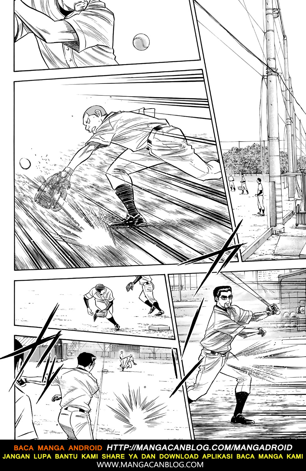 Diamond no Ace Act 2 Bab 137 halaman 18