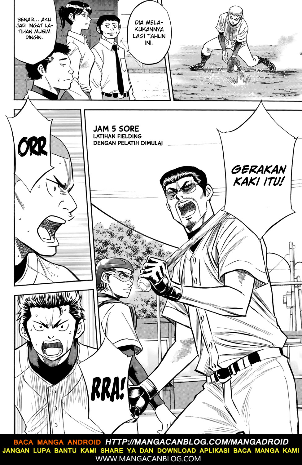 Diamond no Ace Act 2 Bab 137 halaman 20