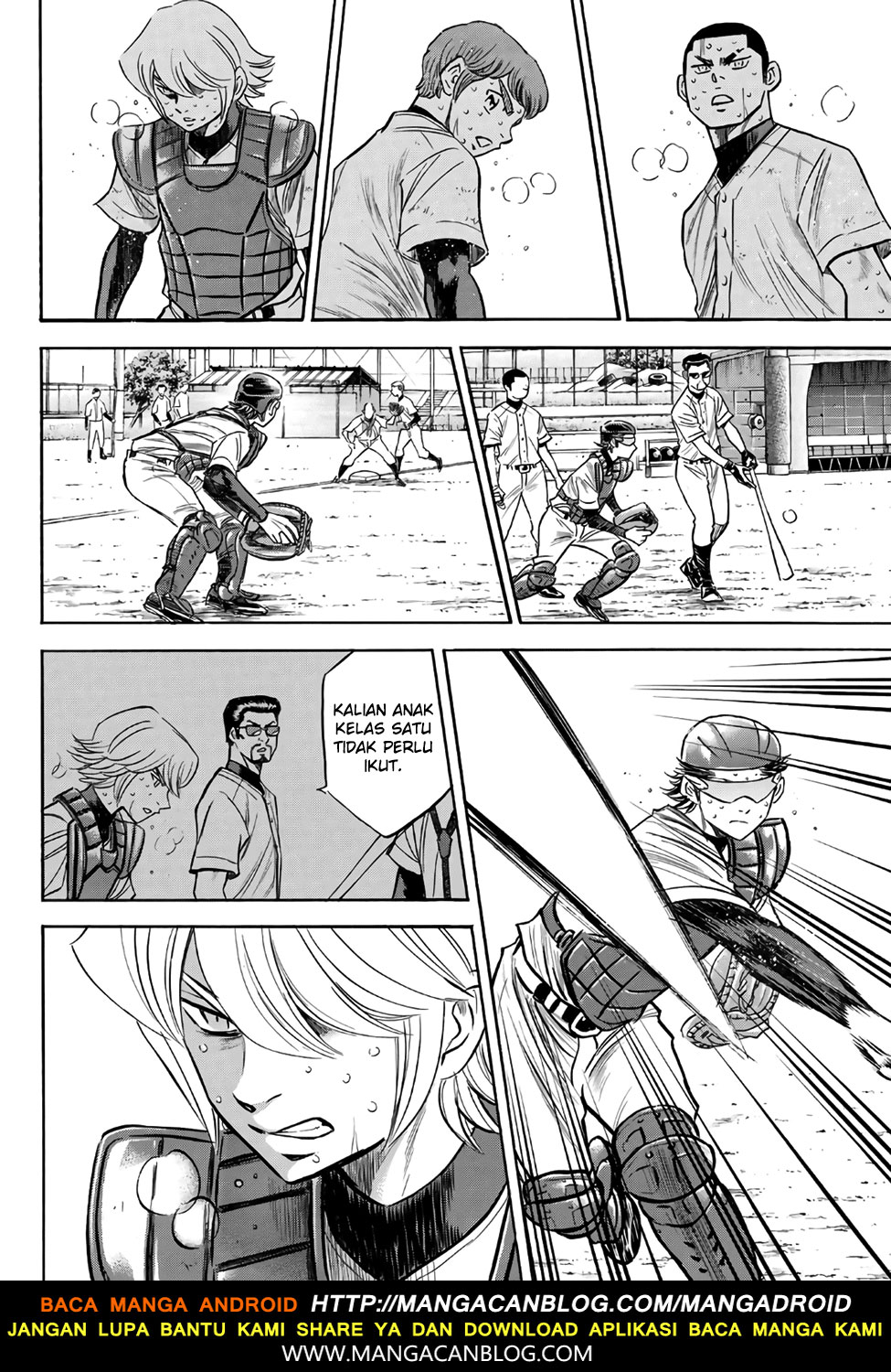 Diamond no Ace Act 2 Bab 138 halaman 4