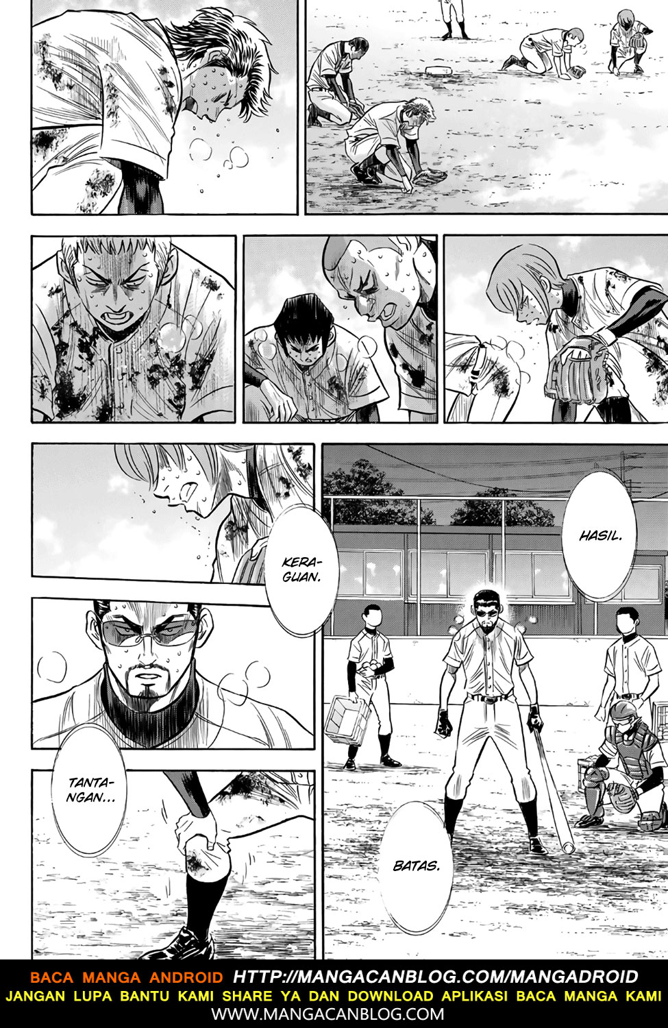 Diamond no Ace Act 2 Bab 138 halaman 8
