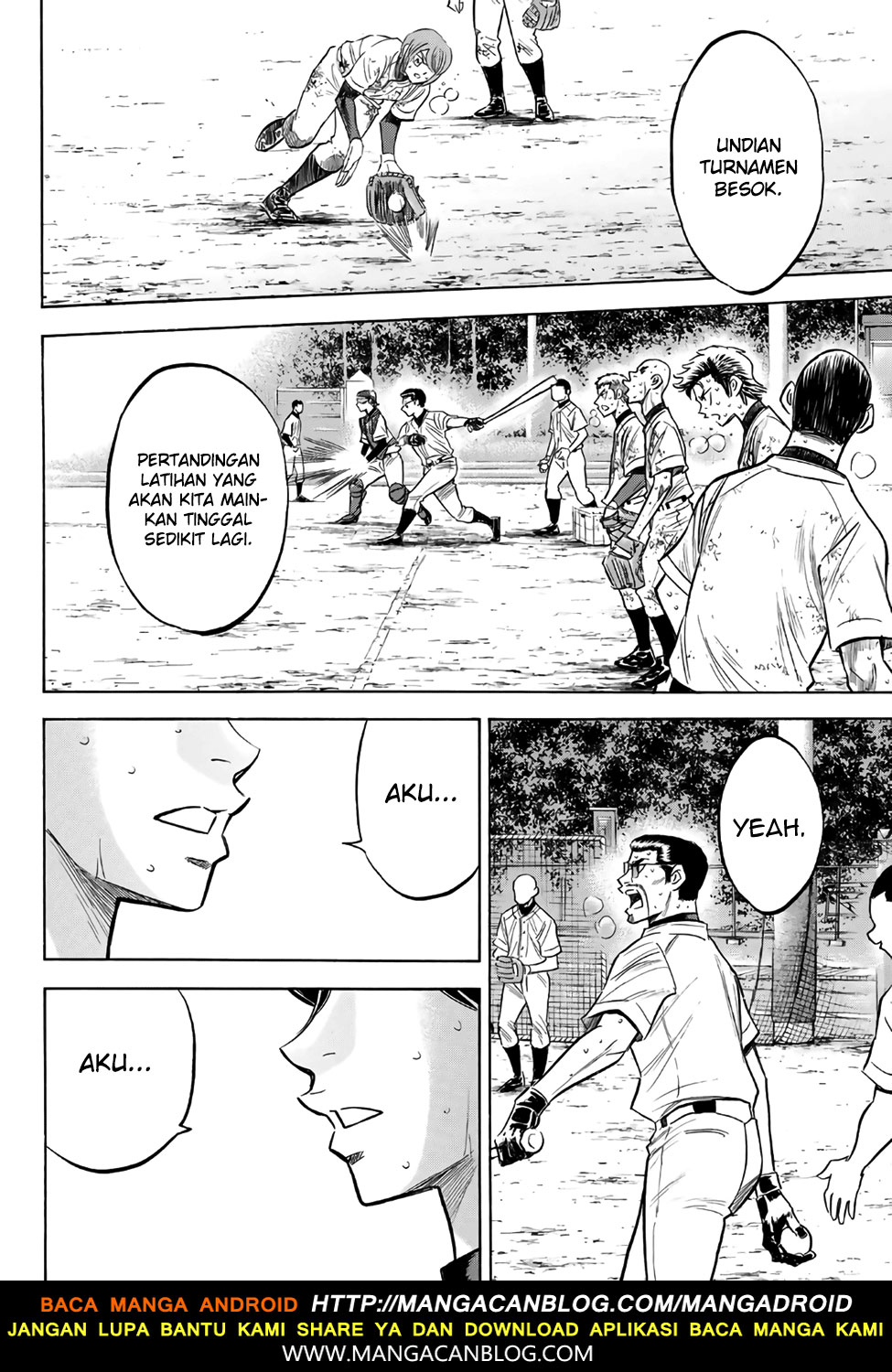 Diamond no Ace Act 2 Bab 138 halaman 13